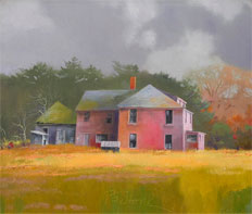 Frank's Place oil on canvas by Paul Stone